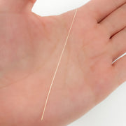 24 Gauge Gold-filled Flat 3 Inch Headpin